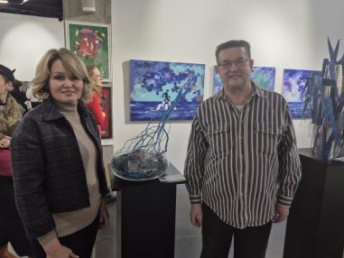 Opening of the exhibition