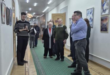 Выставка проводилась в рамках проекта Регионального отделения ТСХР по Нижегородской области «Род. Родина. Народ».